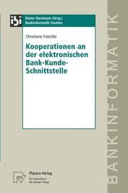 Cover von Kooperationen an der elektronischen Bank-Kunde-Schnittstelle