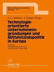 Cover von Technologieorientierte Unternehmensgründungen und Mittelstandspolitik in Europa