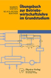 Cover von Übungsbuch zur Betriebswirtschaftslehre im Grundstudium
