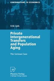 Cover von Private Intergenerational Transfers and Population Aging