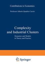 Cover von Complexity and Industrial Clusters