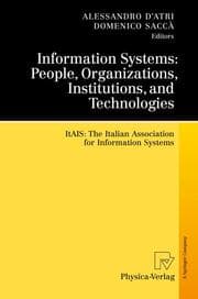 Cover von Information Systems: People, Organizations, Institutions, and Technologies