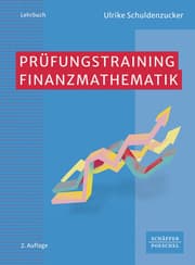 Cover von Prüfungstraining Finanzmathematik