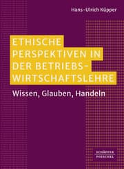 Cover von Ethische Perspektiven in der Betriebswirtschaftslehre