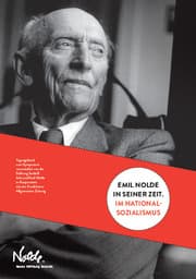 Cover von Emil Nolde in seiner Zeit. Im Nationalsozialismus
