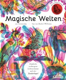 Cover von Magische Welten. Entdecke verborgene Lebensräume mit der Zauberlupe!