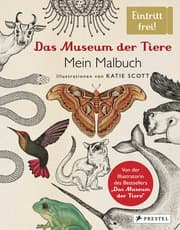 Cover von Das Museum der Tiere. Mein Malbuch