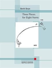 Cover von Three Pieces for Eight Horns