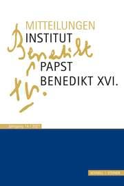 Cover von Mitteilungen Institut Papst Benedikt XVI. Bd 14