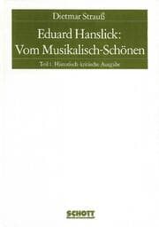Cover von Eduard Hanslick: Vom Musikalisch-Schönen