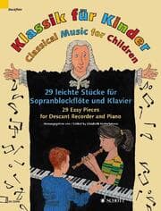 Cover von Klassik für Kinder Sopran-Blockflöte