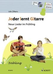 Cover von Jeder lernt Gitarre - Neue Lieder im Frühling