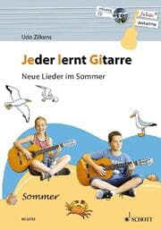Cover von Jeder lernt Gitarre - Neue Lieder im Sommer
