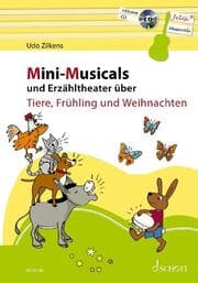 Cover von Mini-Musicals und Erzähltheater über Tiere, Frühling und Weihnachten