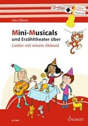 Cover von Mini-Musicals und Erzähltheater über Lieder mit einem Akkord