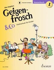 Cover von Geigenfrosch & Co: Konzertbuch 1