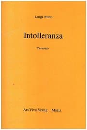 Cover von Intolleranza 1960