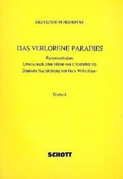 Cover von Das verlorene Paradies