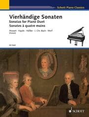 Cover von Vierhändige Sonaten