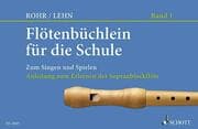 Cover von Flötenbüchlein für die Schule 1