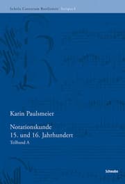 Cover von Notationskunde 15. und 16. Jahrhundert