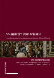 Cover von Wahrheit und Wissen