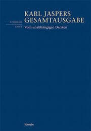 Cover von Vom unabhängigen Denken