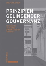 Cover von Prinzipien gelingender Gouvernanz