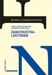 Cover von Zarathustra-Lektüren