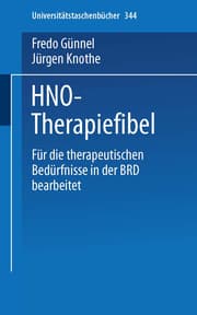 Cover von HNO-Therapiefibel