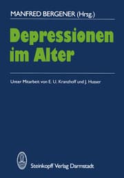 Cover von Depressionen im Alter
