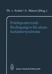 Cover von Prädisponierende Bedingungen für akute Ischämiesyndrome