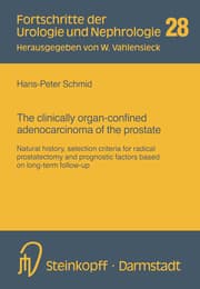 Cover von The clinically organ-confined adenocarcinoma of the prostate