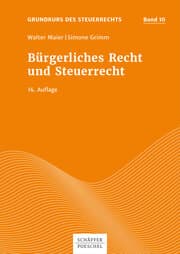 Cover von Bürgerliches Recht und Steuerrecht