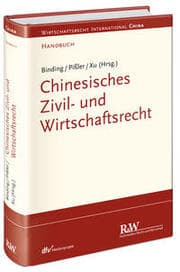 Cover von Chinesisches Zivil- und Wirtschaftsrecht