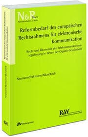 Cover von Reformbedarf des europäischen Rechtsrahmens für elektronische Kommunikation