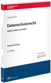 Cover von Datenschutzrecht