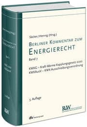 Cover von Berliner Kommentar zum Energierecht, Band 7