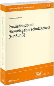 Cover von Praxishandbuch Hinweisgeberschutzgesetz (HinSchG)