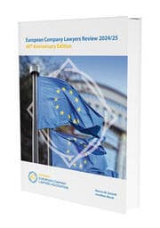 Cover von European Company Lawyers Review 2024/25