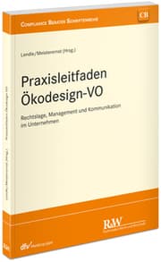 Cover von Praxisleitfaden Ökodesign-VO