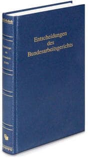 Cover von Entscheidungen des Bundesarbeitsgerichts (BAGE 161)