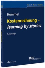 Cover von Kostenrechnung - learning by stories