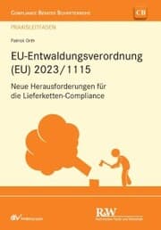 Cover von EU-Entwaldungsverordnung (EU) 2023/1115