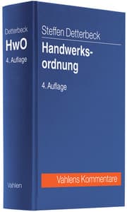 Cover von Handwerksordnung