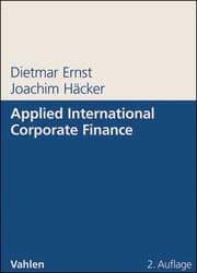Cover von Applied International Corporate Finance