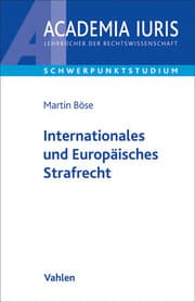 Cover von Internationales und Europäisches Strafrecht