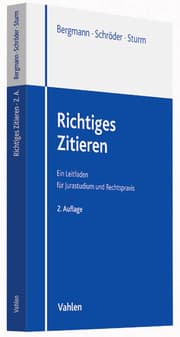 Cover von Richtiges Zitieren