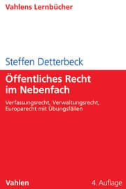 Cover von Öffentliches Recht im Nebenfach