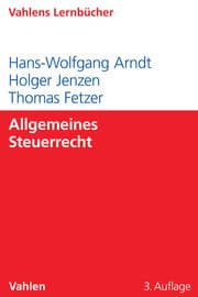 Cover von Allgemeines Steuerrecht